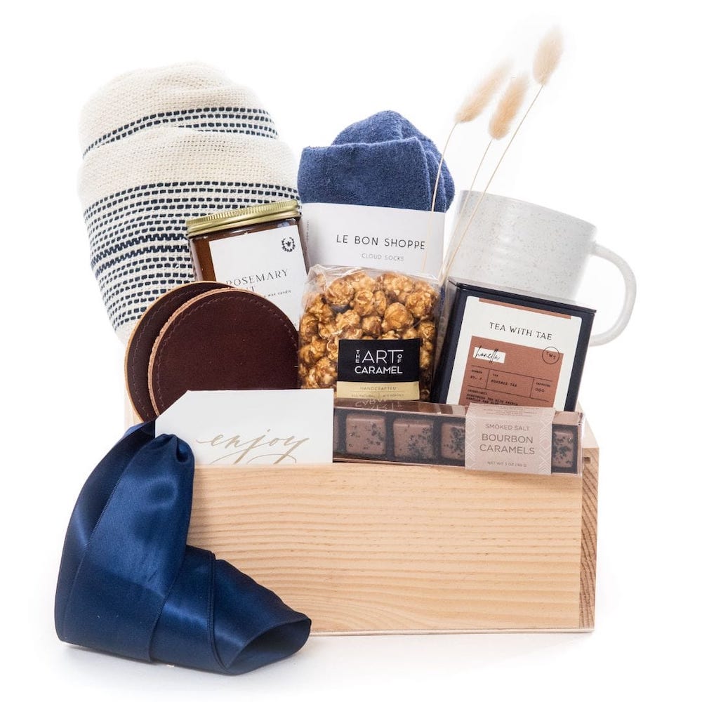 A Cozy Morning Gift Basket- A Perfect Gift For Newlyweds