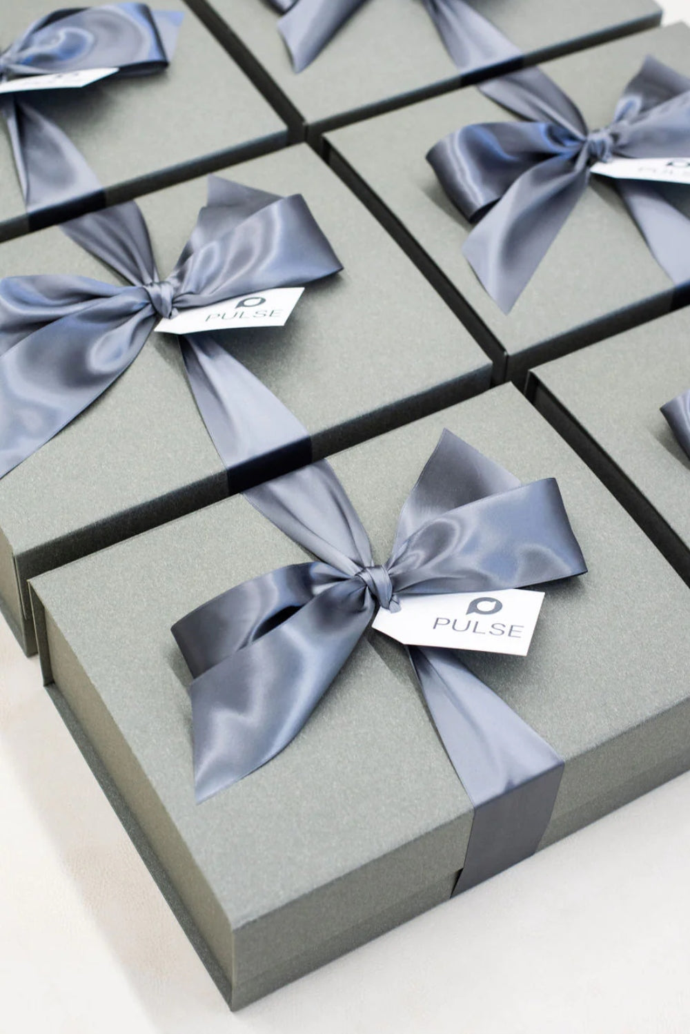 Custom gift sets for virtual event online business event, by Marigold & Grey