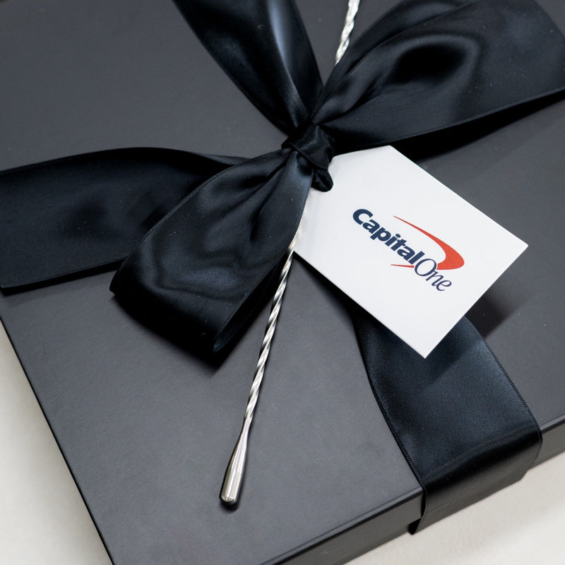 Cheers to quick and easy branded loyalty program gifts that create a lasting impression with customers! When Capital One and iHeartRadio needed just the right gift to thank their loyal customers, our Add-Your-Own-Logo Program was the perfect fit.