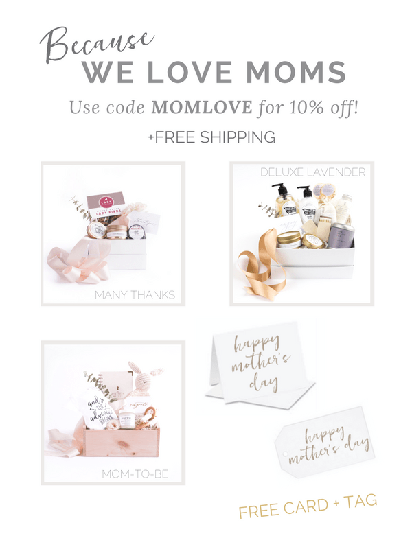 Curated Gift Box Business Marigold & Grey Offers Mother's Day Sale