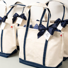 Beach Bag Bliss: West Palm Beach Custom Wedding Welcome Totes
