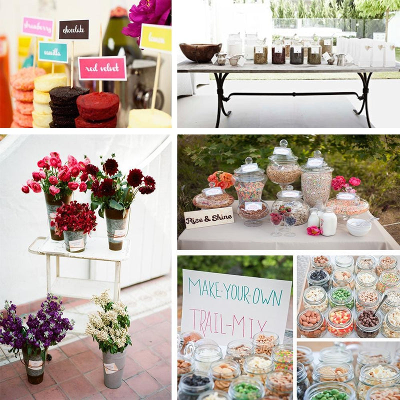 Roundup // Interactive Favor Bars Your Guests Will Love