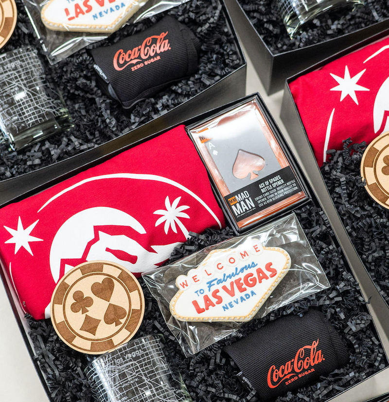 Custom Las Vegas-Themed Corporate Event Gifts for Coca-Cola