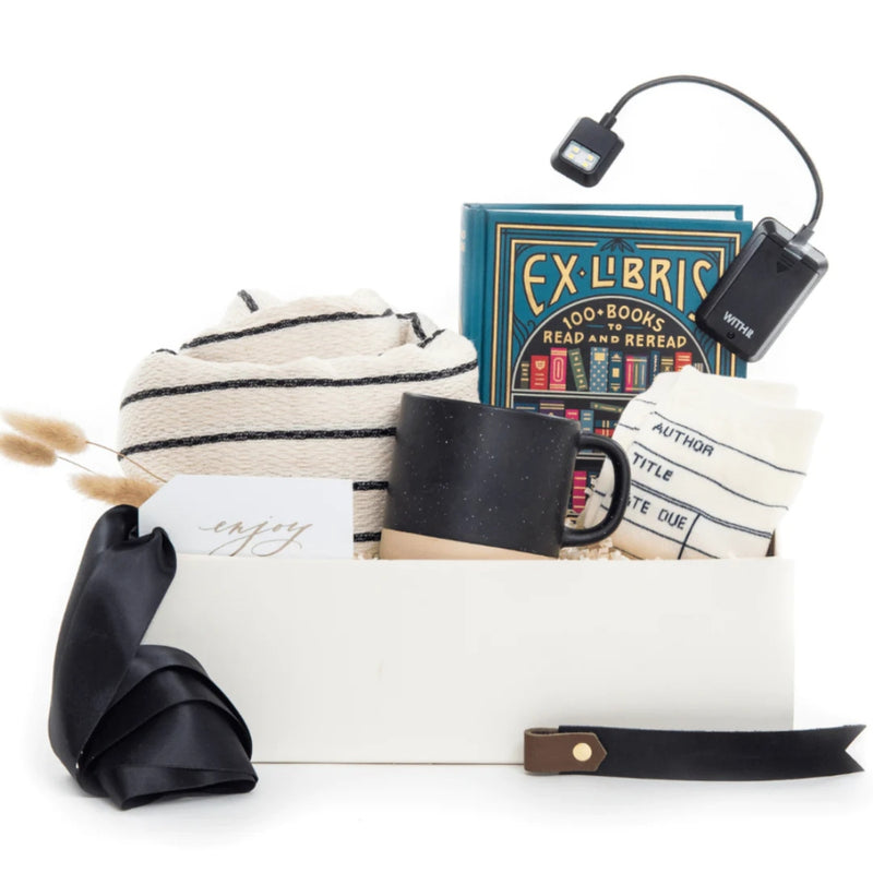 Find curated gifts for the writers and readers in your life. Give the gift of a good book or a thought inspiring journal with our collection of the best curated gift boxes with books and journals.