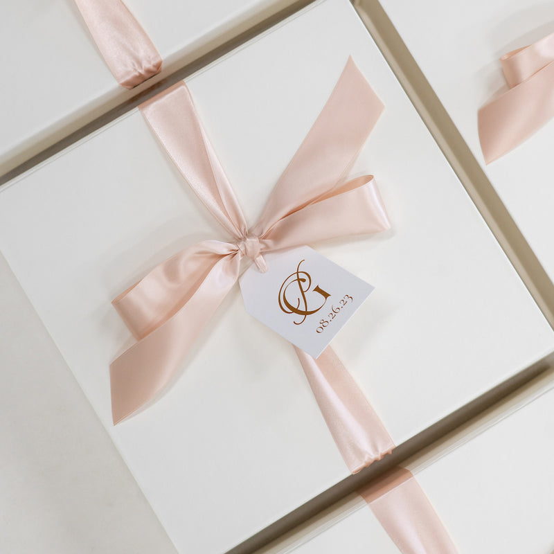 elegant wedding welcome gifts for NYC wedding