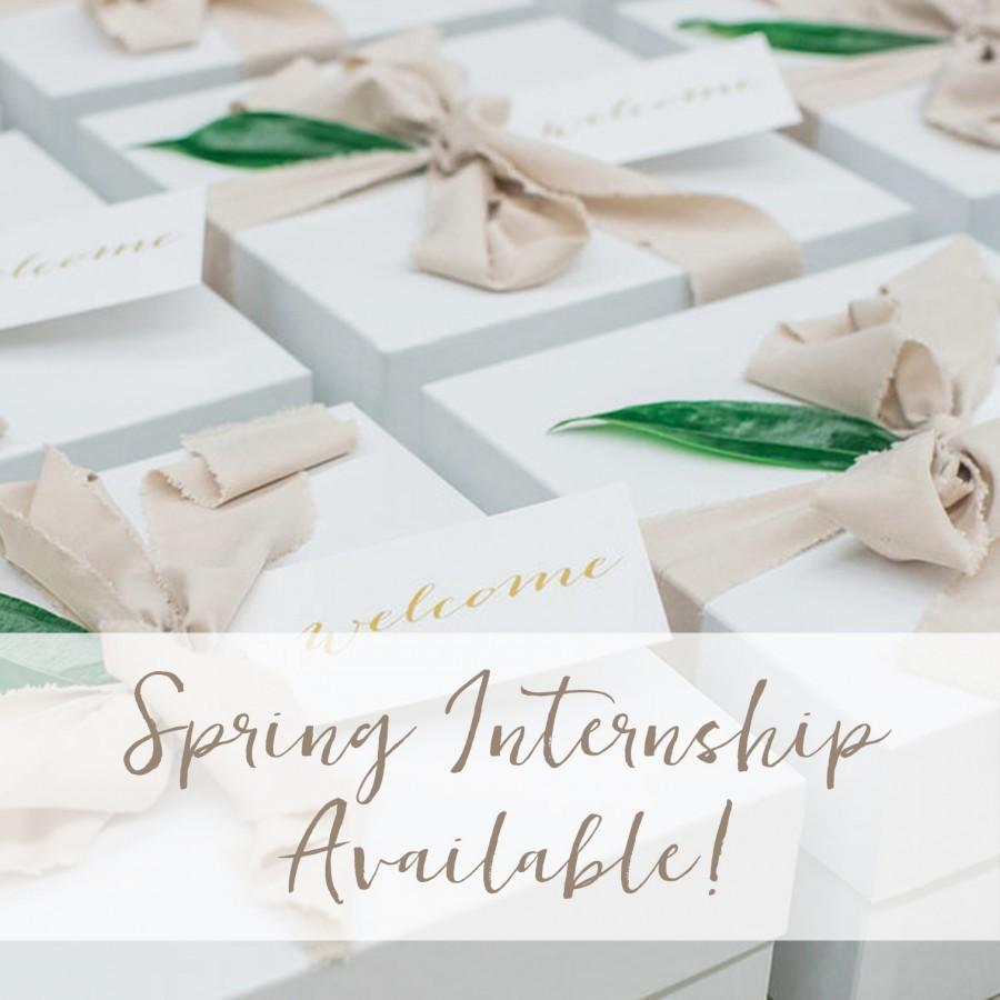 Spring 2018 Internship Available at Curated Gift Box Business Marigold