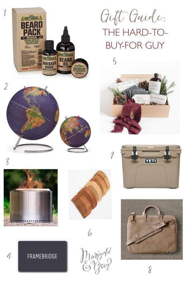 Gift Ideas for the Hard-to-Buy-For Man // Holiday Gift Guide by Marigold & Grey