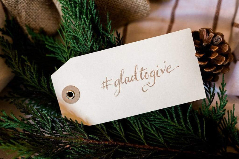 #GladToGive // Creative Ways to Give Back This Season