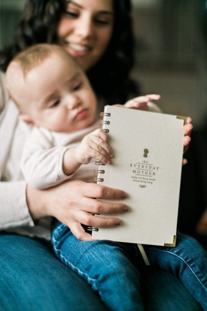 The Everyday Mother Baby Tracking Journal Featured in Mom-to-Be Gift Box // Small Business Spotlight