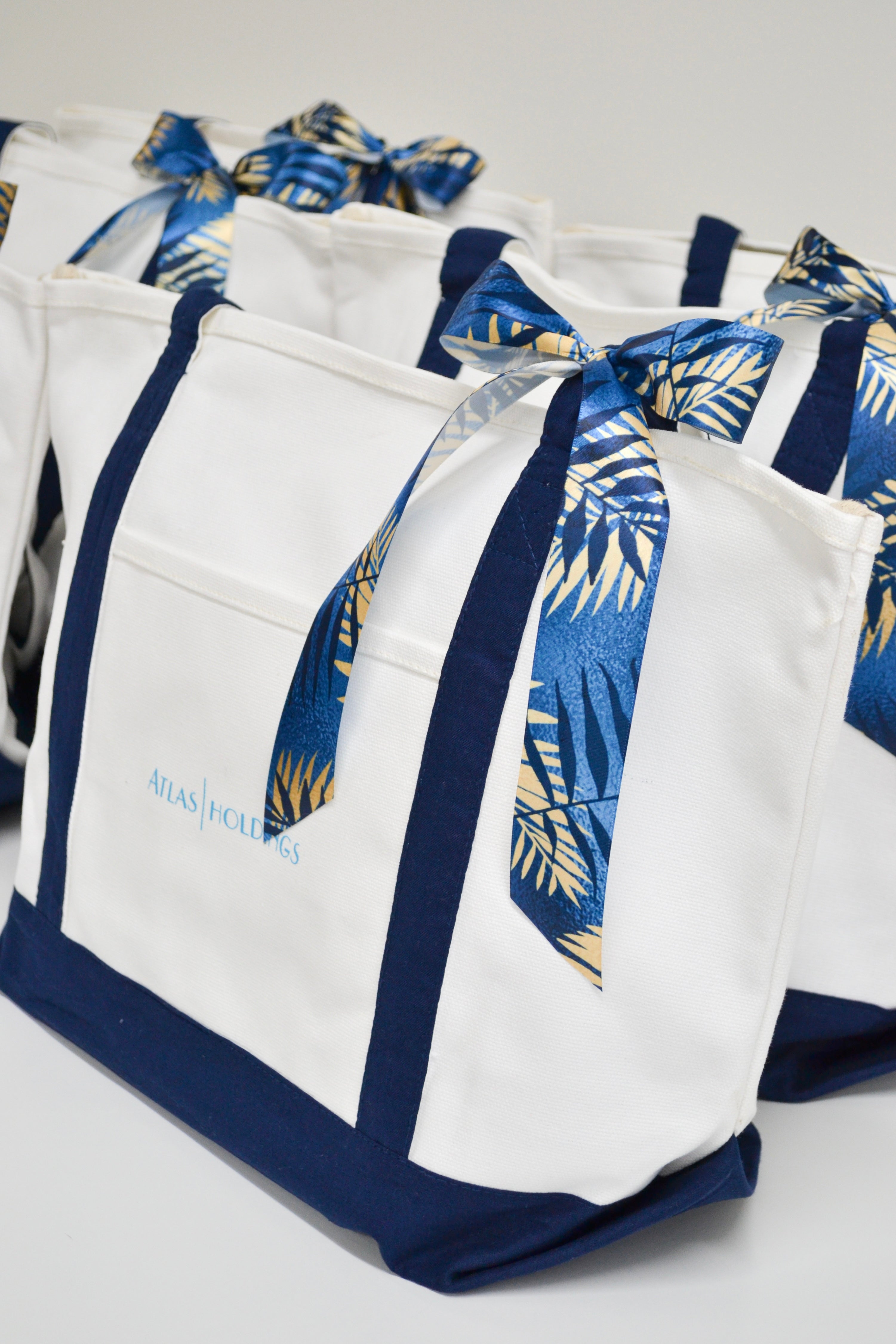 Beach-Themed Tote Bags for Atlas Holdings