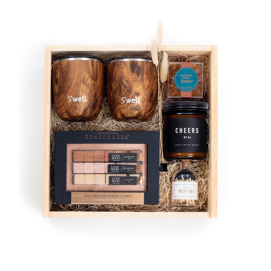 Cheers to You' Curated Gift Box | MARIGOLD & GREY Cheers to You' Curated Gift Box | MARIGOLD & GREY