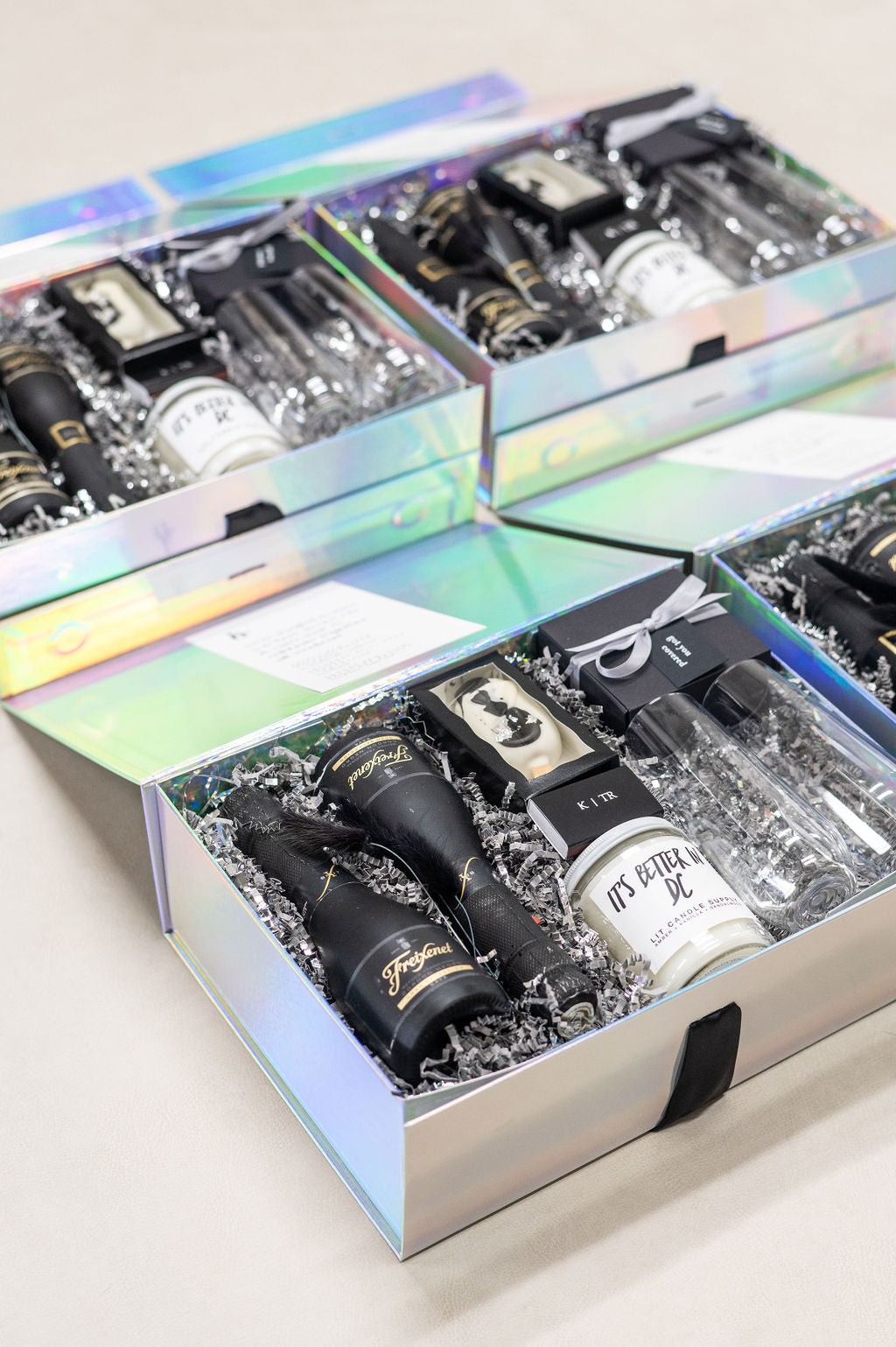 Holographic Boxes for Modern DC Wedding