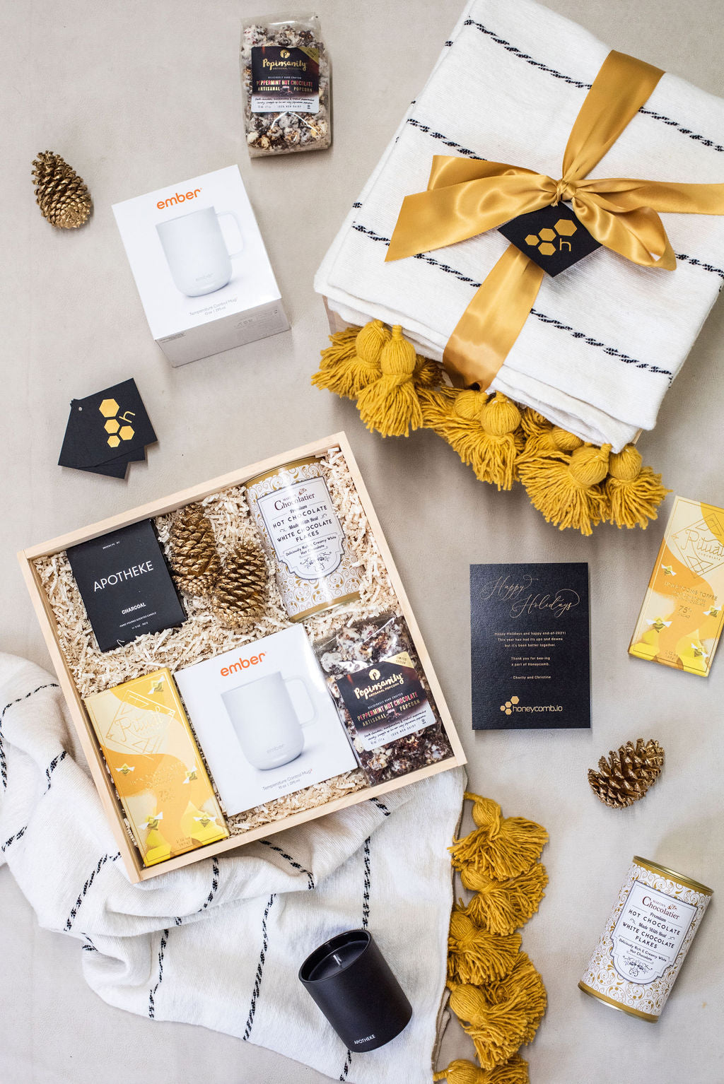 Honeycomb-Inspired Employee Holiday Gifts