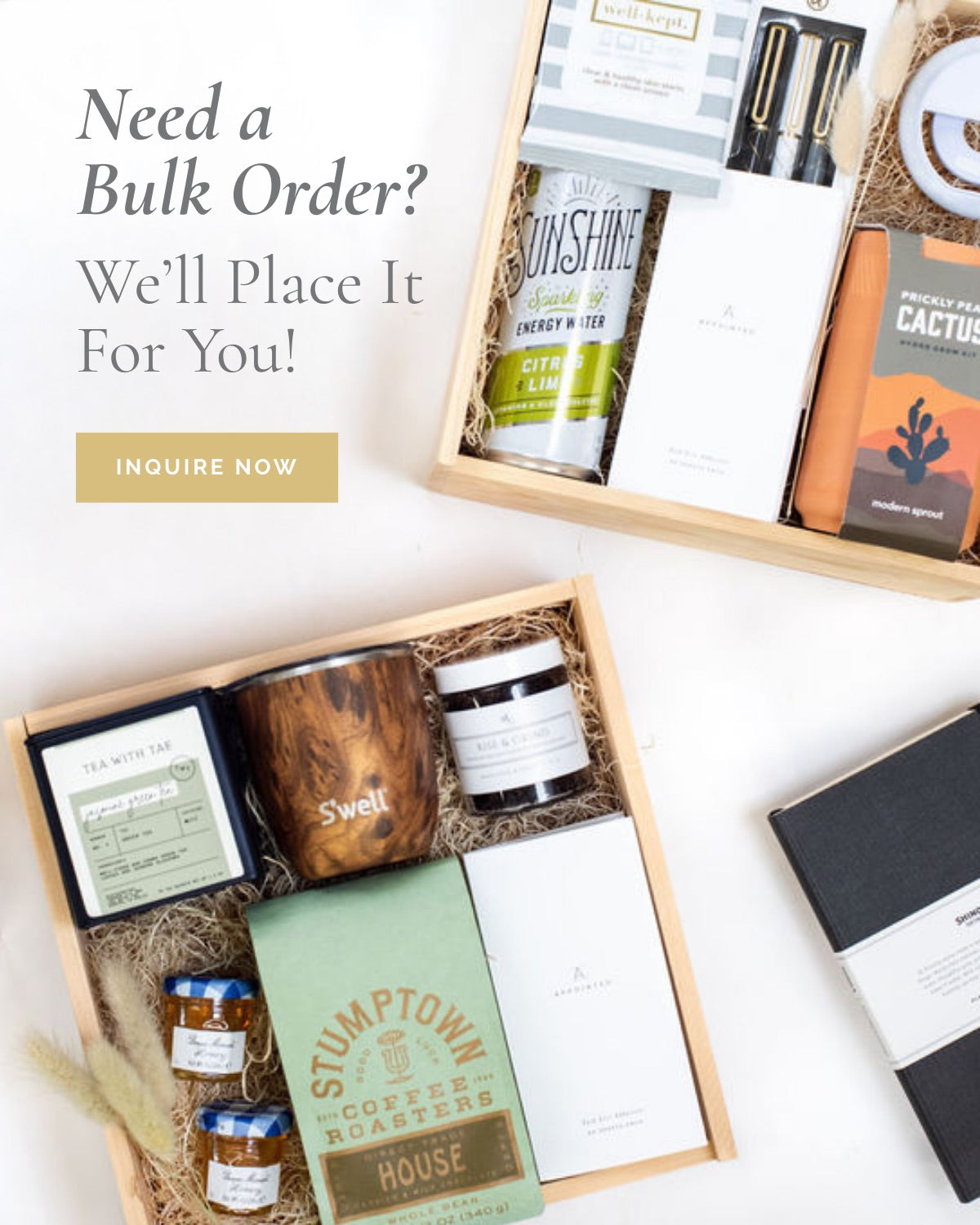 Need a bulk order? We'll place it for you!
