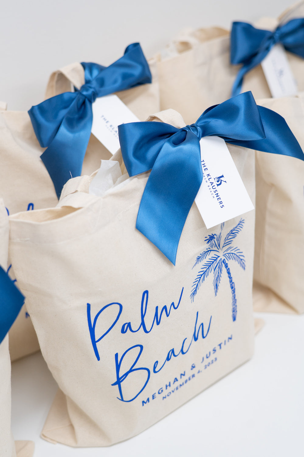 Palm Beach Welcome Tote Bags