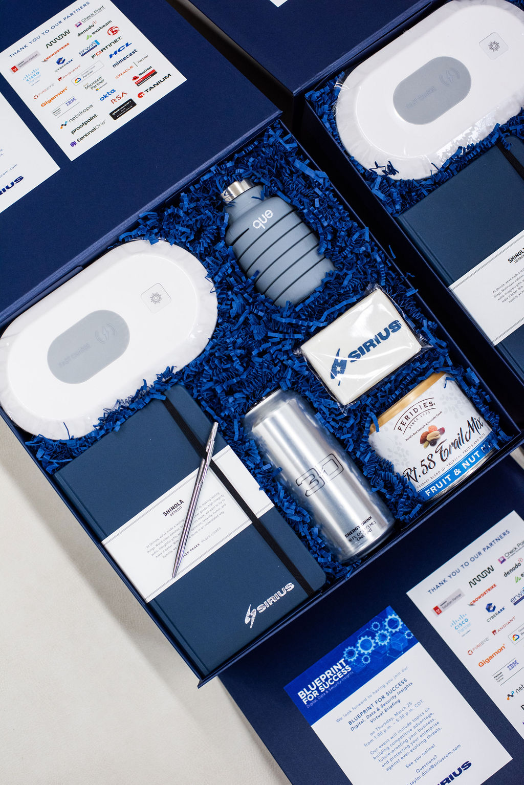 Virtual Conference Gift Boxes for Sirius