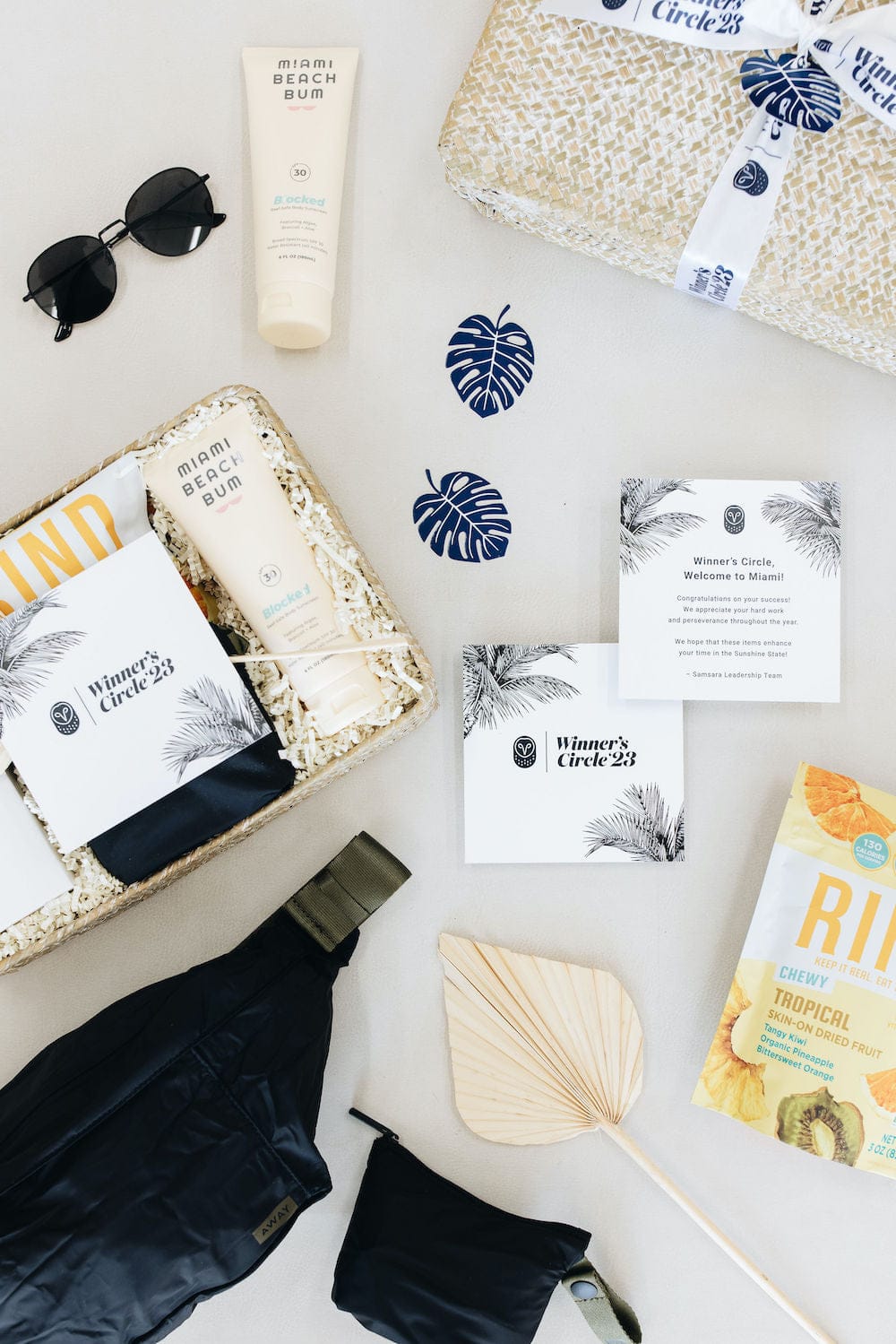 Welcome Incentive Gallery: Beach-Themed Incentive Trip Welcome Gifts