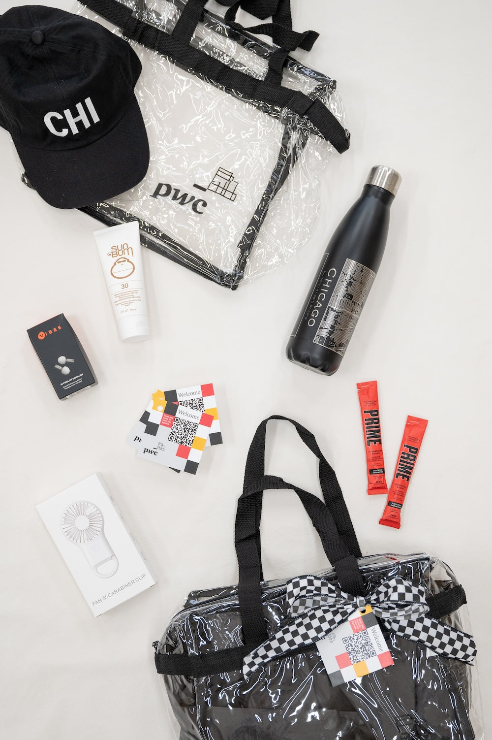 Custom Branded Chicago-Themed NASCAR Corporate Event Welcome Gifts by Marigold & Grey