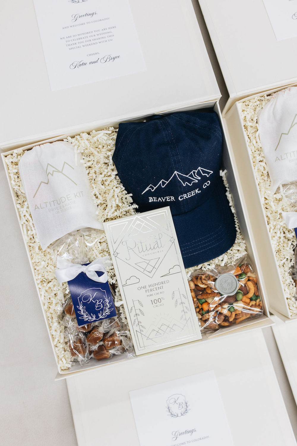 Custom Monogrammed Mountain-Themed Wedding Gifts by Marigold & Grey