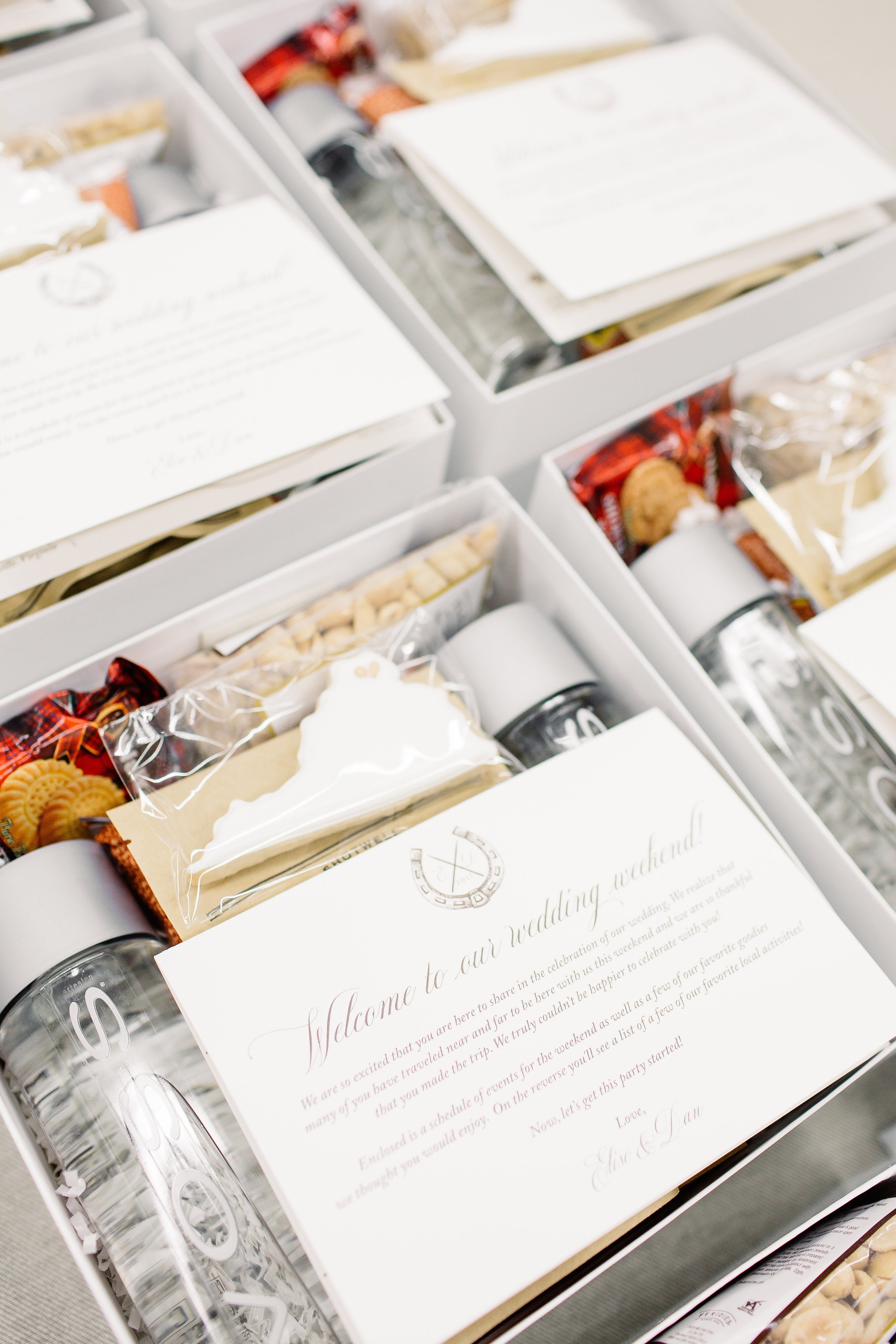 Gallery: Custom Middleburg Virginia Themed Wedding Welcome Boxes