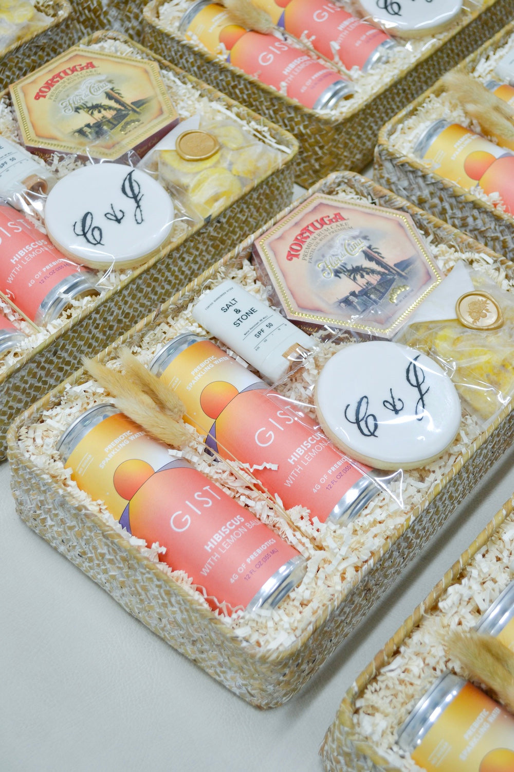 Florida Wedding Guest Welcome Gift Boxes, Custom, curated by Marigold & Grey