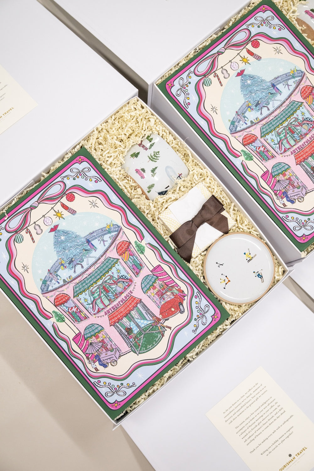 Luxury Corporate Branded Holiday Client Gifts by Marigold & Grey