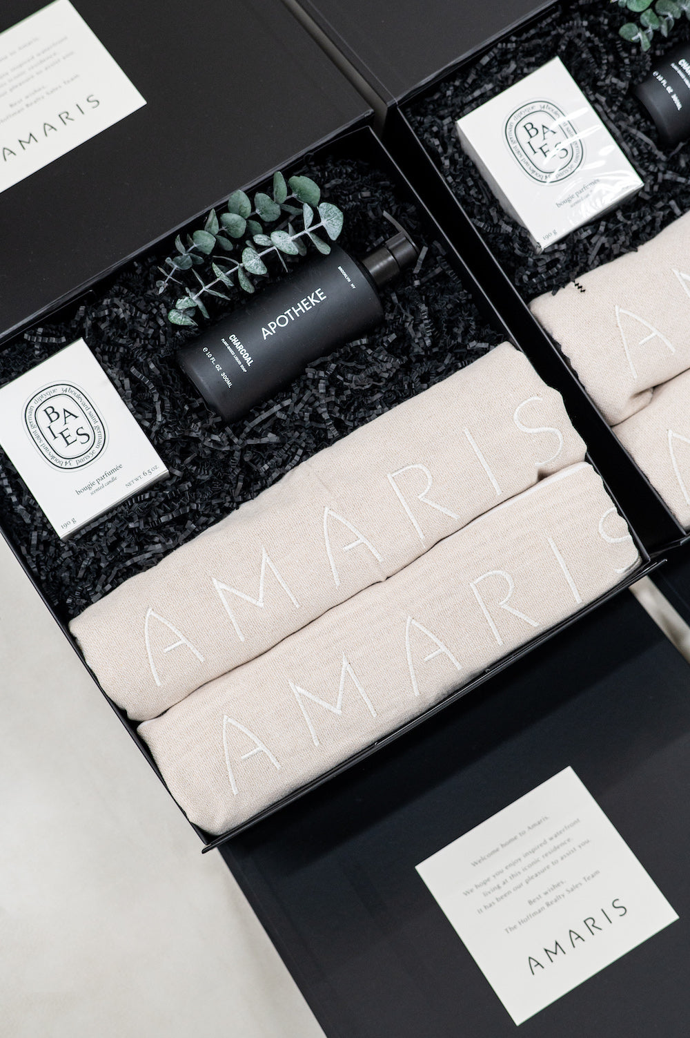 Custom Luxury House Purchase Settlement Gift Box, Branded, curated by Marigold & Grey