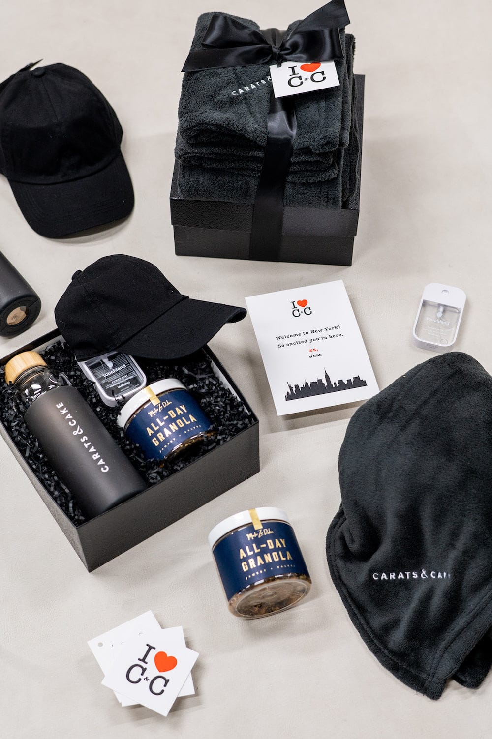 Gallery: Modern Black Event Welcome Gifts