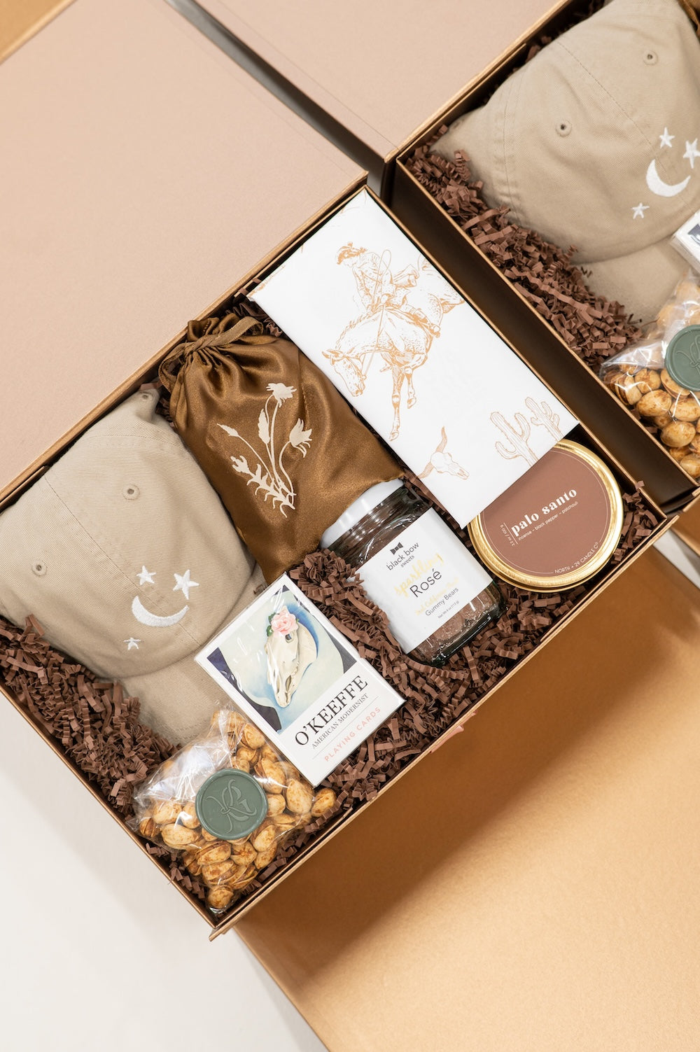 Natural Santa Fe Wedding Welcome Gifts by Marigold & Grey