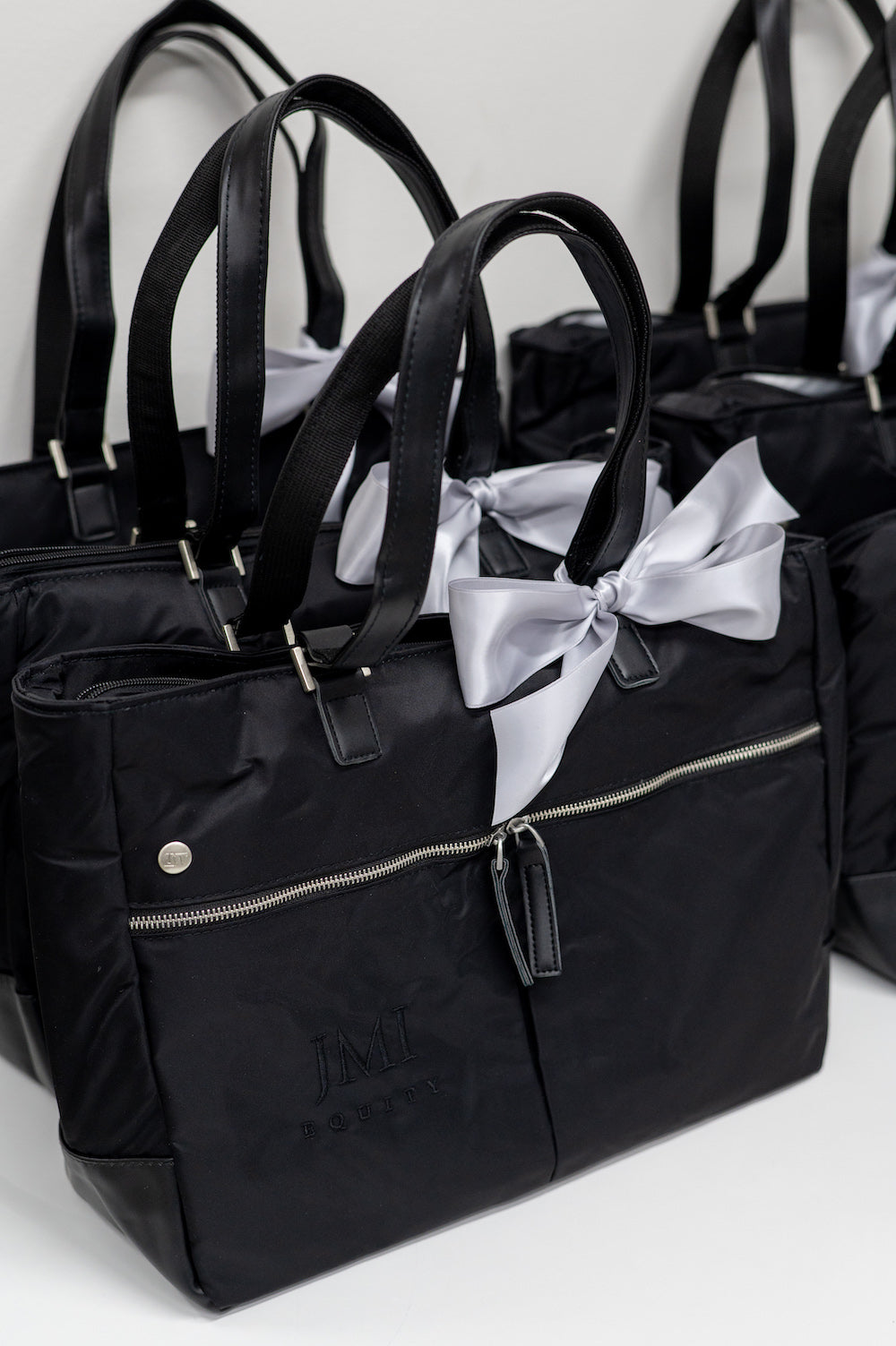 Custom Corporate Gifts, Tech Tote Bags For Women's Conference, Luxury Branded, curated by Marigold & Grey