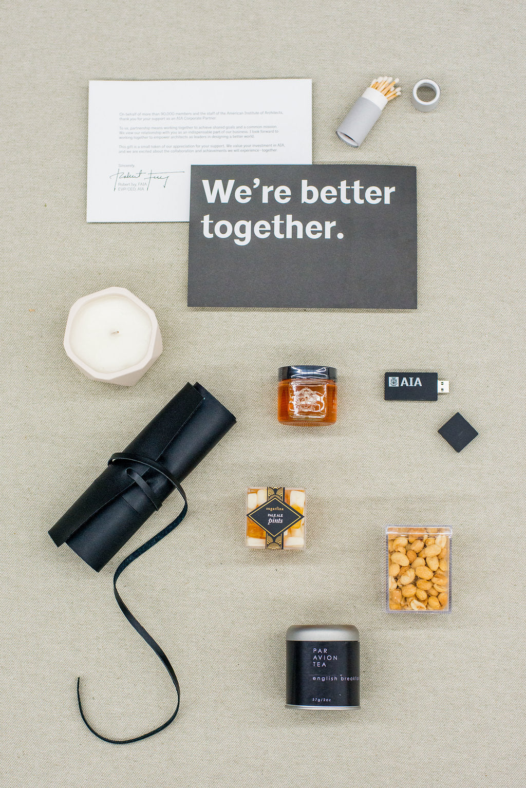 Case Study: Modern “Better Together” Themed Client Gifts