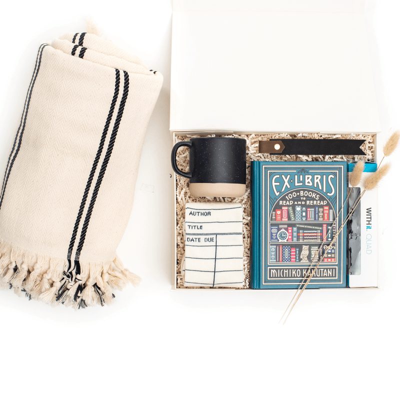 Perhaps one of the most unique gift boxes in our collection, our signature 'Book Worm' book lover gift box is the perfect surprise for all of the avid readers in your life! 