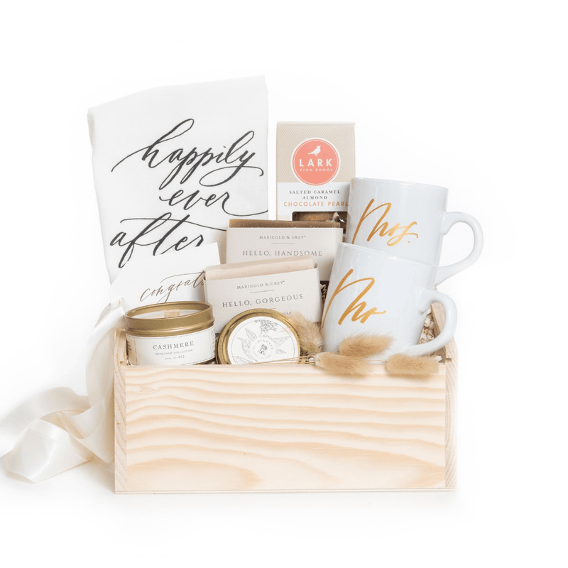 Introducing our signature Add Your Own Logo Program, the semi-custom gifting option for branded gift boxes and branded corporate gifts from Marigold & Grey!