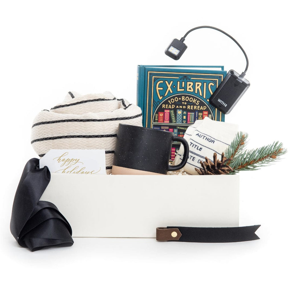 Perhaps one of the most unique gift boxes in our collection, our signature 'Holiday Reads' gift set is the perfect surprise for all of the avid readers in your life! 