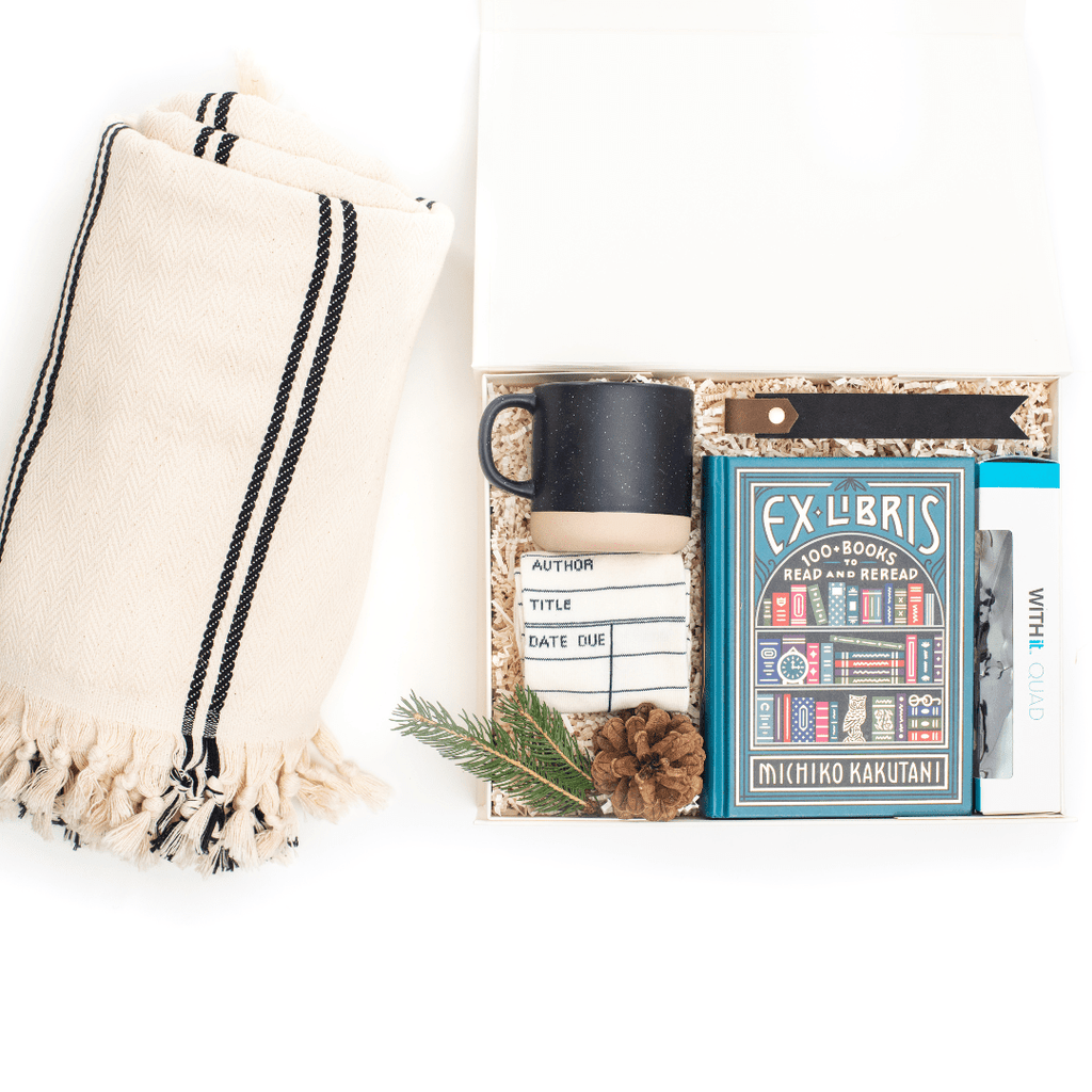 Perhaps one of the most unique gift boxes in our collection, our signature 'Holiday Reads' gift set is the perfect surprise for all of the avid readers in your life! 