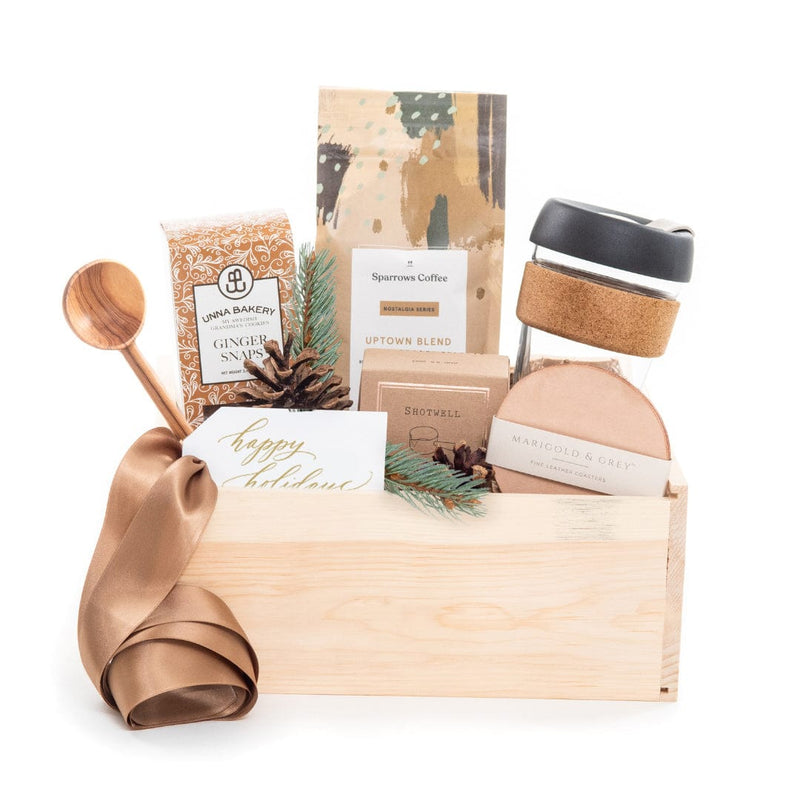 Shop "Merry Morning", the signature holiday coffee gift set by M&G.