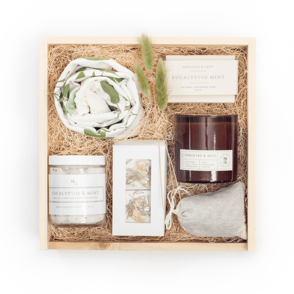 All the Best Mint Gift Box | MARIGOLD & GREY