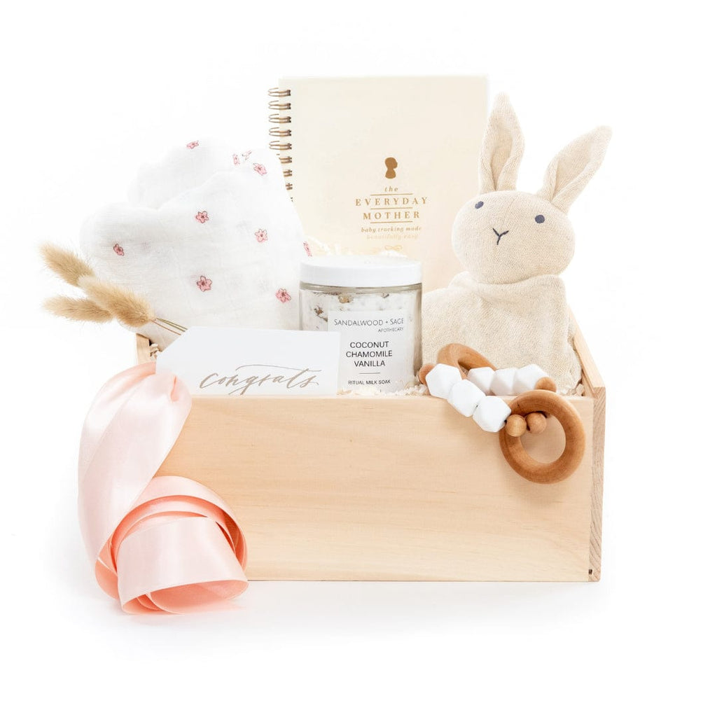 New Mom and Baby Gift Box for Women After Birth, Baby Gift Basket