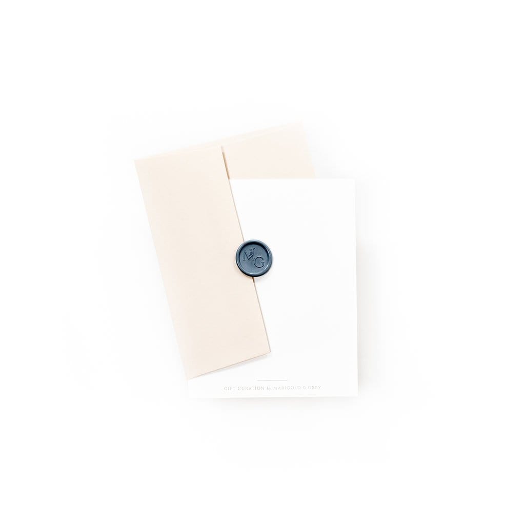 Gender neutral congratulations curated gift box by Marigold & Grey